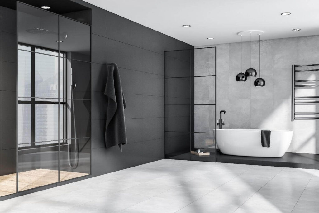 Bathroom Glass Partition Services in UAE| Gofix Home Renovation